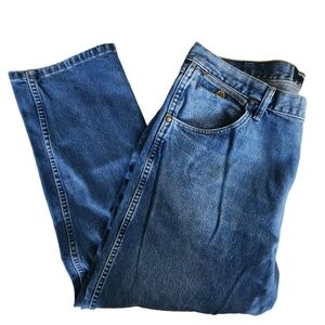 Wrangler George Strait Collection Mens 40x30 Western Cowboy Straight Leg Denim